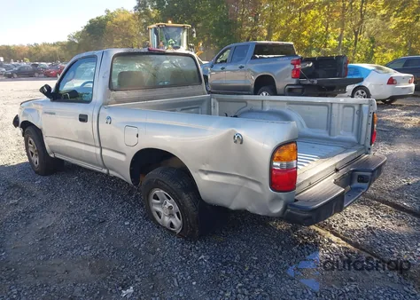 2002 Toyota Tacoma from USA, damaged, VIN 5TENL42N32Z070902
